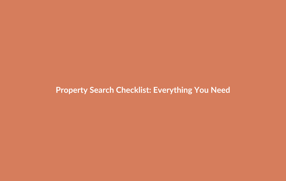 Comprehensive checklist showing items to evaluate before, during, and after property viewings