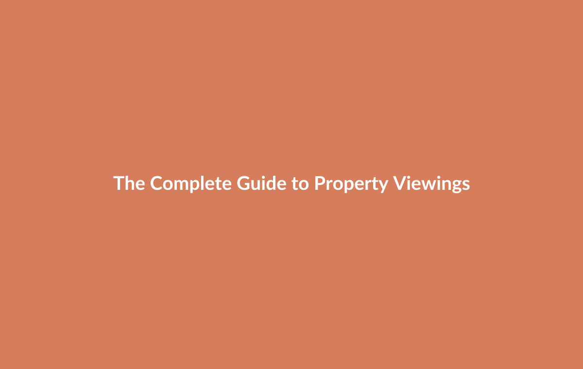 Property viewing guide showing checklist items and inspection points