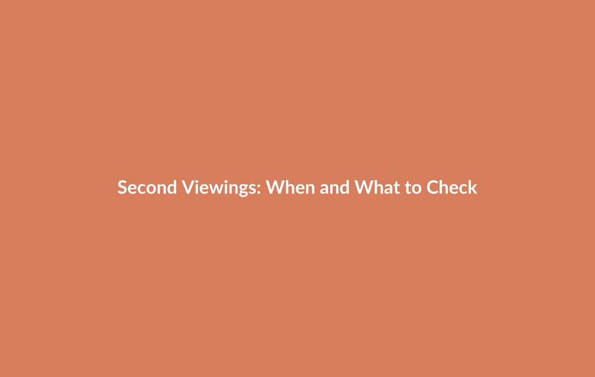 Buyer taking measurements during second property viewing