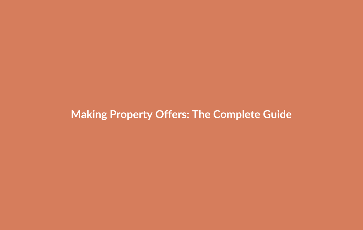 Buyer and estate agent discussing property offer