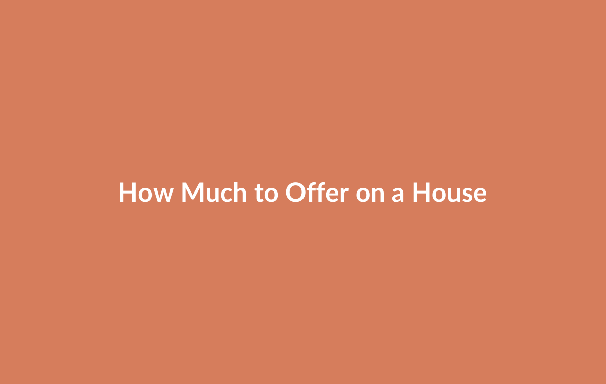 House price data and offer calculation analysis