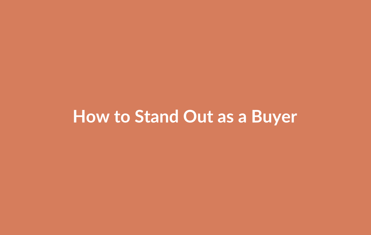 Strong buyer profile showing chain-free status and preparation