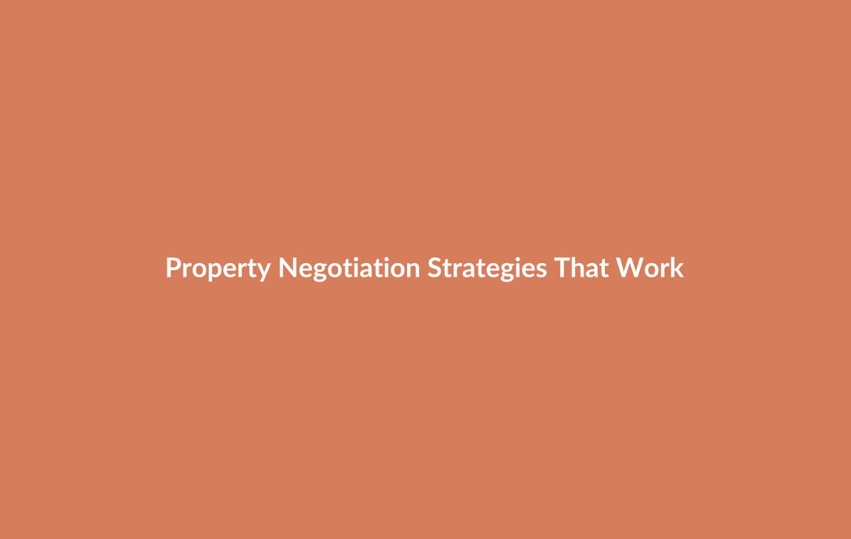 Negotiation discussion between buyer and agent