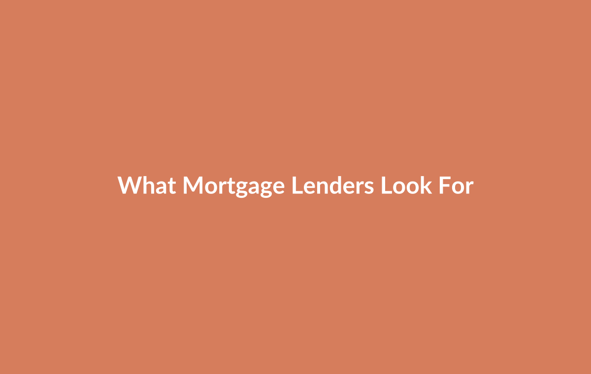 Mortgage lender reviewing application documents