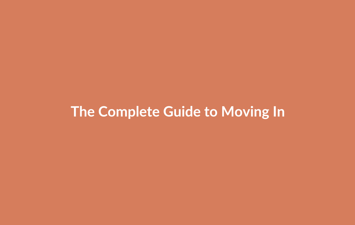 Complete moving timeline from exchange through first month in new home