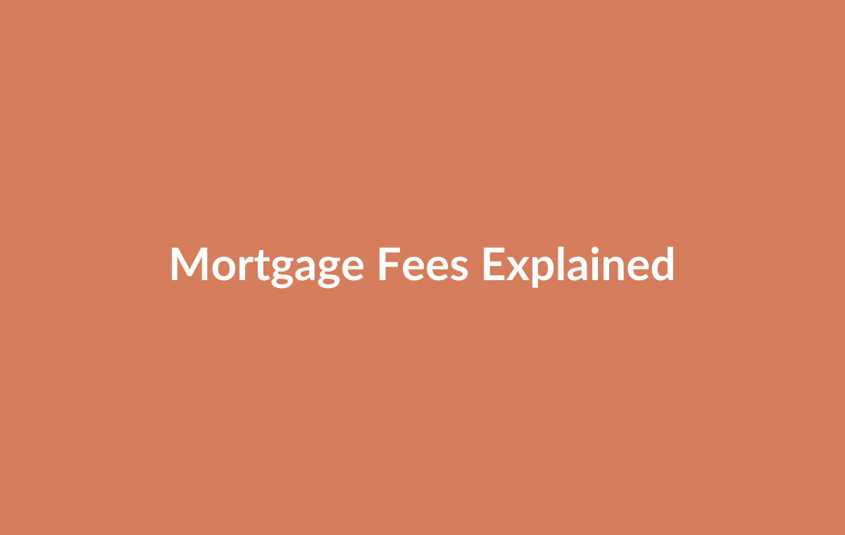 Comparison of mortgage arrangement fees and total borrowing costs